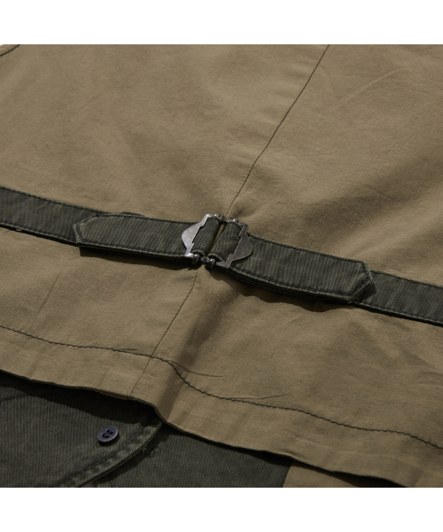 PENFIELD(ペンフィールド)の「ウィメンズシグネチャーフェイデッドコットンメディーバルベストオリーブ_FR2WV02F(ベスト・レディース・オリーブ・SMALL/MEDIUM)」の7枚目の写真