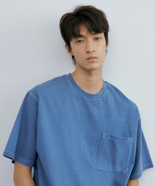ENDOOR(エンドア)の「Vintage 1/2 T-shirt (vintage blue)(Tシャツ/カットソー・メンズ・その他・1/2/3)」の2枚目の写真