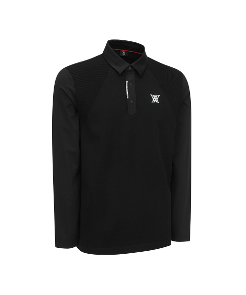 ANEW GOLF（アニューゴルフ）の「MEN SP HYBRID LONG T-SHIRT_BK（ポロシャツ・メンズ・その他・X-LARGE/XX-LARGE/XXX-LARGE/MEDIUM/LARGE）」の4枚目の写真