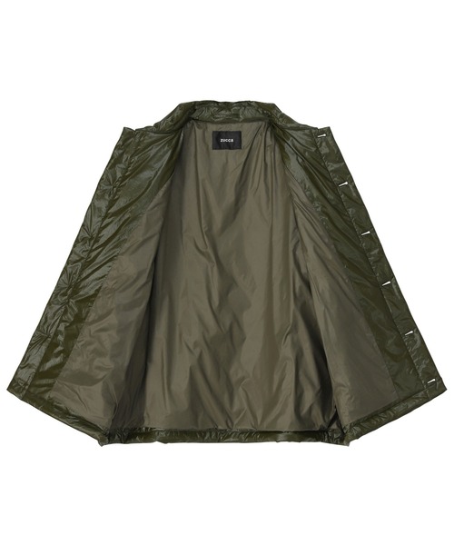 ZUCCa（ズッカ）の「GLOSSY QUILT COAT / S（ブルゾン・レディース・ブラック/カーキ・M size）」の16枚目の写真