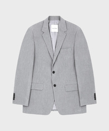 NONBLANK（ノンブランク）の「スタンダードフィットブレザー_ライトグレー（テーラードジャケット）」