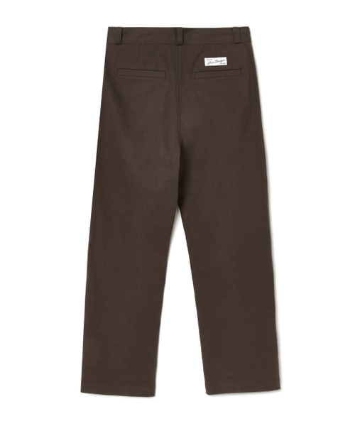 LORES（ロアス）の「Pintuck Chino Pants - Brown（その他パンツ・レディース・その他・LARGE/MEDIUM）」の2枚目の写真
