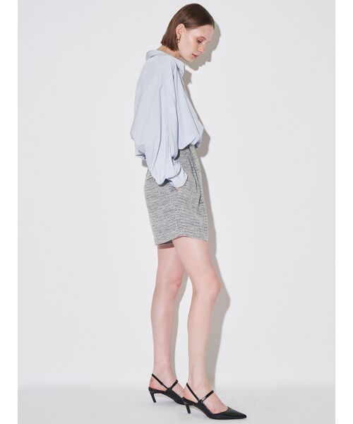 ELENDEEK（エレンディーク）の「ドルマンフィブリルシャツ（シャツ/ブラウス・レディース・オフホワイト/ライトブルー/イエロー・FREE）」の9枚目の写真