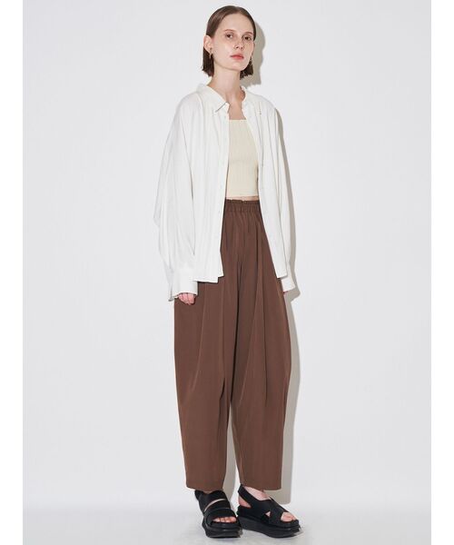 ELENDEEK（エレンディーク）の「ドルマンフィブリルシャツ（シャツ/ブラウス・レディース・オフホワイト/ライトブルー/イエロー・FREE）」の15枚目の写真