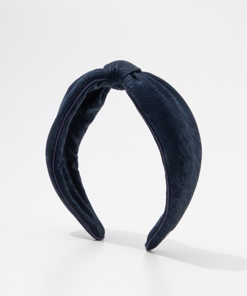 アレクサンドルドゥパリ/カチューシャ/タイムレス/2.5cm/ネイビー/美品 アレクサンドルドゥパリ/カチューシャ/タイムレス/2.5cm/ネイビー/美品