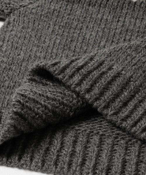 ITEMS URBANRESEARCH（アイテムズ アーバンリサーチ）の「ノルディックボリュームスリーブカーディガン（カーディガン/ボレロ・レディース・グレー/アイボリー・FREE）」の12枚目の写真