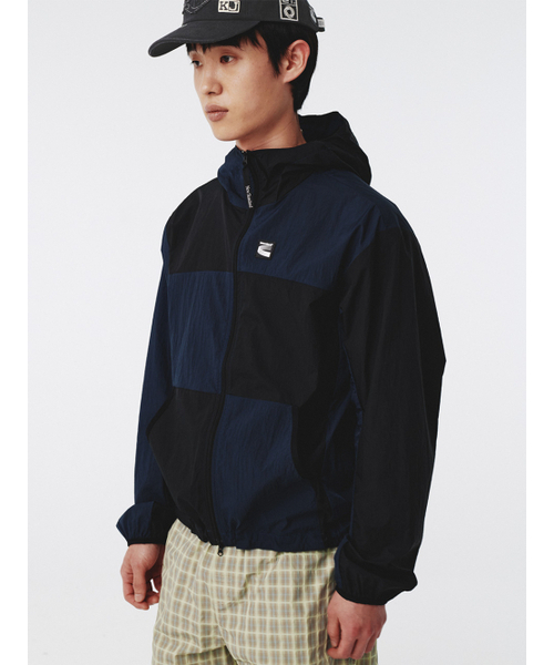 KIJUN MEN(キジュンメンズ)の「Paneled Windbreaker Navy Black(ナイロンジャケット・メンズ・その他・LARGE/X-LARGE/MEDIUM)」の3枚目の写真