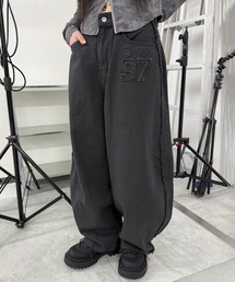Figments | ナンバーパッチカーブワイドパンツ(その他パンツ)