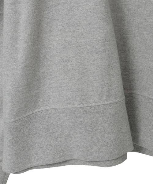 CONVERSE TOKYO(コンバーストウキョウ)の「CUT-OUT NECK TOP(Tシャツ/カットソー・レディース・ブラック/杢グレー/ホワイト・FREE)」の20枚目の写真