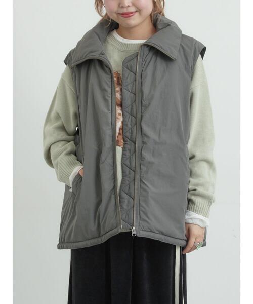 SM2（エスエムツー）の「ボア襟マルチWAYブルゾン（ブルゾン・レディース・キナリ/カーキ/チャコールグレー・F）」の16枚目の写真