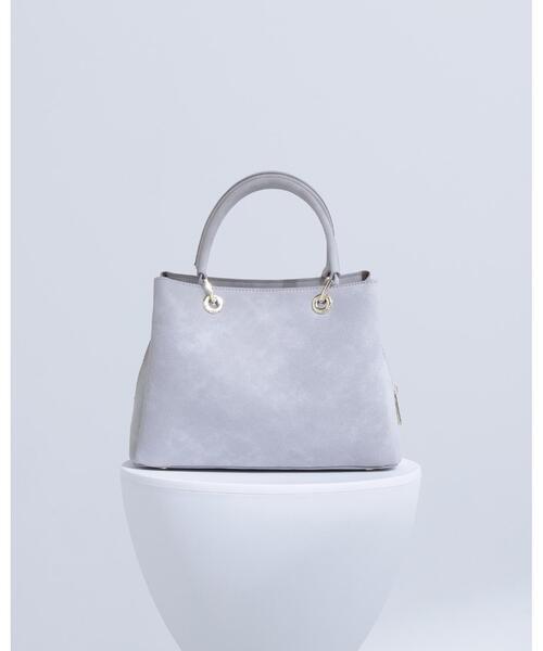NATURAL BEAUTY BASIC(ナチュラルビューティーベーシック)の「◇ヌベラアイレットトートバッグ(トートバッグ・レディース・ブラック/ベージュ/グレー・フリ-)」の2枚目の写真
