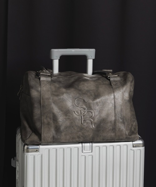 17HR(セブンティーンアワーズ)の「【大容量収納可】ボストンバッグ(ボストンバッグ・レディース・ブラック系その他/ブラウン系その他・FREE)」の2枚目の写真