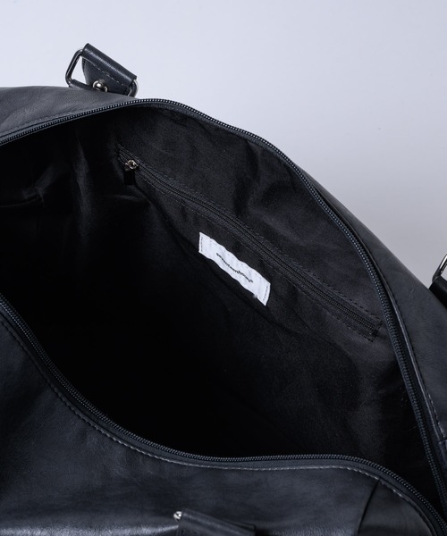 17HR(セブンティーンアワーズ)の「【大容量収納可】ボストンバッグ(ボストンバッグ・レディース・ブラック系その他/ブラウン系その他・FREE)」の11枚目の写真