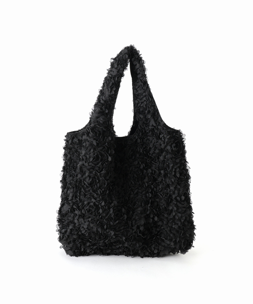 HELOYSE（エロイーズ）の「［26SS新作］【HELOYSE/エロイーズ】bouquet tote：トートバッグ（トートバッグ・レディース・ブラック・FREE）」の5枚目の写真