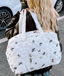 TONE SELECT GOODS（トーンセレクトグッズ）の「Liaa/大容量 花柄 さくらんぼ柄 ボストンバッグ A18737（ボストンバッグ）」