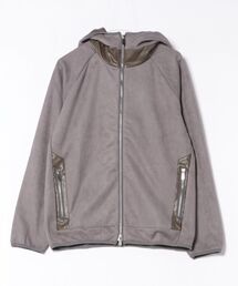 MMMM（エムエムエムエム）の「【MMMM】バックサイドフリース スウェード ZIPパーカー（パーカー）」