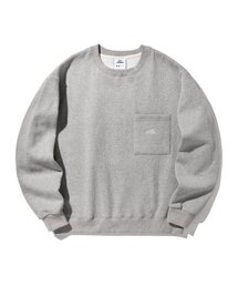 SLIT STUDIO（エスリットスタジオ）の「レタリングポケット裏起毛スウェットシャツメランジ（スウェット）」