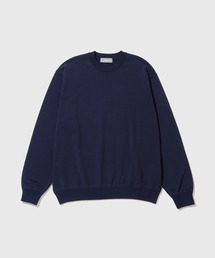 ADAM ET ROPE' | 強撚プレーティングニットプルオーバー(ニット/セーター)