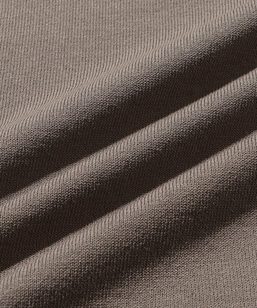 ADAM ET ROPE'（アダムエロペ）の「強撚プレーティングニットプルオーバー（ニット/セーター・メンズ・ブラック/チャコールグレー/ネイビー/グリーン・L/M）」の11枚目の写真