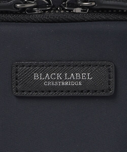 BLACK LABEL CRESTBRIDGE(ブラックレーベル・クレストブリッジ)の「ナイロンコンビカルゼシャドークレストブリッジチェックビジネスボディバッグ(ボディバッグ/ウエストポーチ・メンズ・ネイビー/ブラック・FREE)」の13枚目の写真