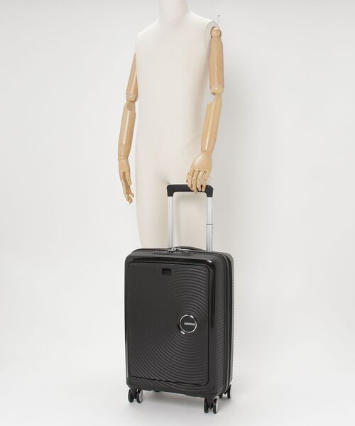 AMERICAN TOURISTER(アメリカンツーリスター)の「アメリカンツーリスター CURIO スピナー55/20 T フロントオープン ブラック(スーツケース/キャリーバッグ・メンズ・ブラック・S)」の13枚目の写真