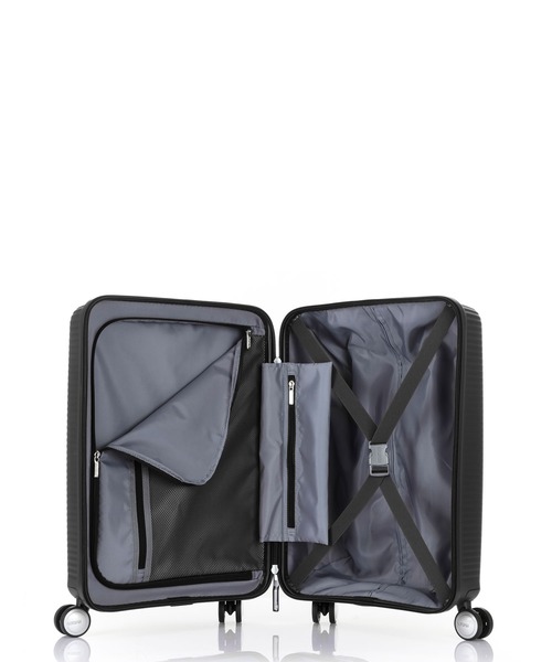 AMERICAN TOURISTER(アメリカンツーリスター)の「アメリカンツーリスター CURIO スピナー55/20 T フロントオープン ブラック(スーツケース/キャリーバッグ・メンズ・ブラック・S)」の8枚目の写真