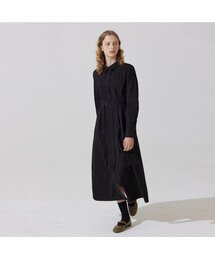 ADAUL（アダウル）の「スクランチラウンドフラットシューズ - カーキ（バレエシューズ）」