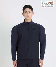 RVD（アールブイディー）の「ランニングプロハイブリッドジャケット (ミッドナイトネイビー)（ジャージ）」