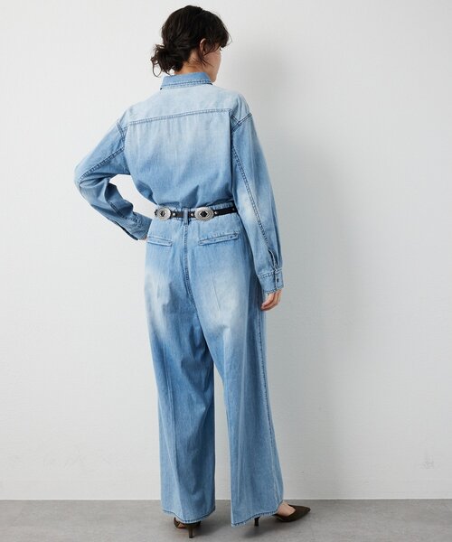 Whim Gazette（ウィムガゼット）の「ライトオンスデニムパンツ（デニムパンツ・レディース・インディゴブルー・36/38）」の14枚目の写真