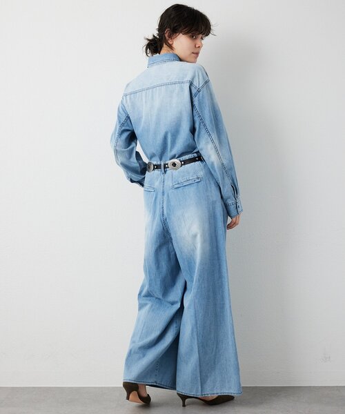 Whim Gazette（ウィムガゼット）の「ライトオンスデニムパンツ（デニムパンツ・レディース・インディゴブルー・36/38）」の13枚目の写真