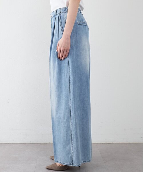 Whim Gazette（ウィムガゼット）の「ライトオンスデニムパンツ（デニムパンツ・レディース・インディゴブルー・36/38）」の8枚目の写真