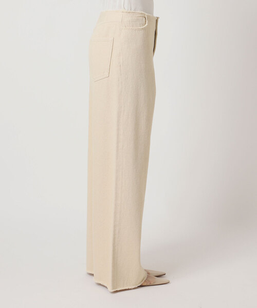 plage（プラージュ）の「Ecru cotton パンツ（デニムパンツ・レディース・アイボリー・34/36/38）」の21枚目の写真