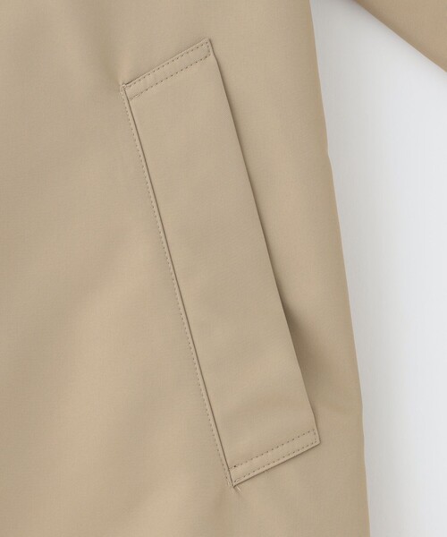 MACKINTOSH PHILOSOPHY（ﾏｯｷﾝﾄｯｼｭ ﾌｨﾛｿﾌｨｰ）の「【WEB&一部店舗限定】インバーテッドステンカラーコート ダブルクロス製（トレンチコート・レディース・ダークネイビー/ベージュ・36/38）」の7枚目の写真