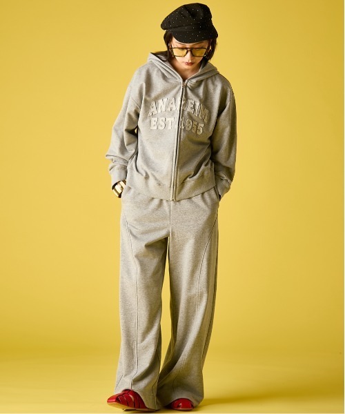 GEVS.(ジェイヴィス)の「ジップアップパーカー<大きいサイズ有>GEVS.(パーカー・レディース・ブラック/グレー・M/L/LL/3L/4L/5L)」の5枚目の写真