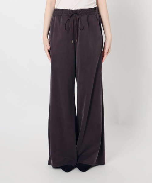 IENA LA BOUCLE（イエナラブークル）の「IENA LA BOUCLE Cupra mix イージーパンツ（その他パンツ・レディース・ブラック/ベージュ/ブラウン・40/38/36/34）」の14枚目の写真