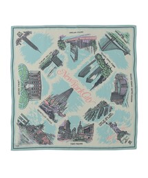 BINDU（ビンドゥー）の「【SHIPS any別注】BINDU:〈手洗い可能〉マップ スカーフ（バンダナ/スカーフ）」