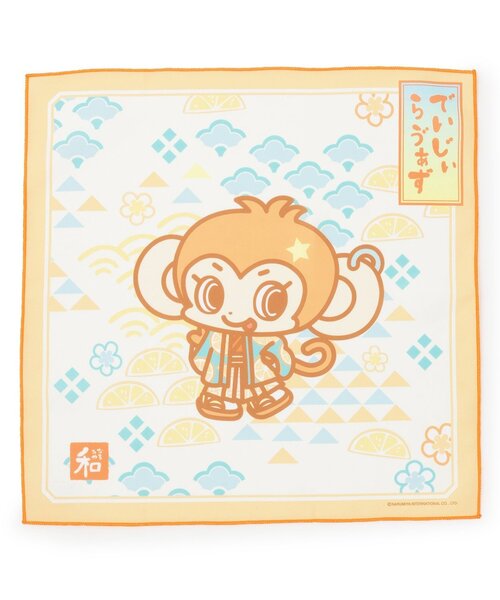 ナルミヤ シェニール織ハンカチ ベリエちゃん ナカムラくん ミントくん ルッキー ナルミヤ シェニール織ハンカチ ベリエちゃん ナカムラくん ミントくん