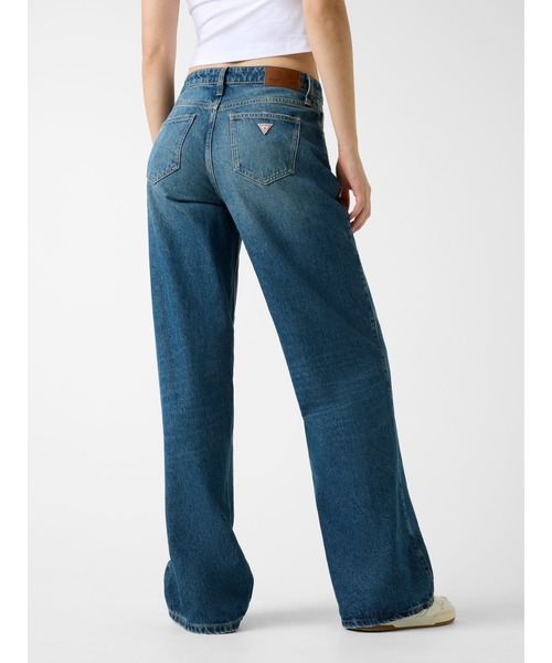 GUESS JEANS(ゲスジーンズ)の「GUESS JEANS G11 Wide Leg デニムパンツ(デニムパンツ・レディース・インディゴブルー・24inch/26inch/28inch/27inch/25inch)」の2枚目の写真