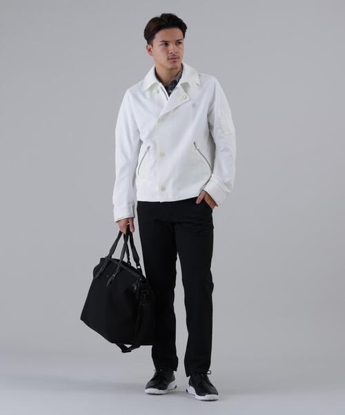St ANDREWS（セントアンドリュース）の「【St ANDREWS】幾何学ジャガードブルゾン (MENS)（ブルゾン・メンズ・ブラック/ホワイト・M/L/LL）」の8枚目の写真