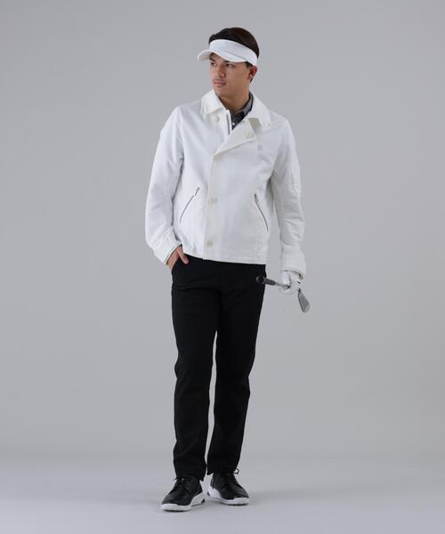 St ANDREWS（セントアンドリュース）の「【St ANDREWS】幾何学ジャガードブルゾン (MENS)（ブルゾン・メンズ・ブラック/ホワイト・M/L/LL）」の9枚目の写真