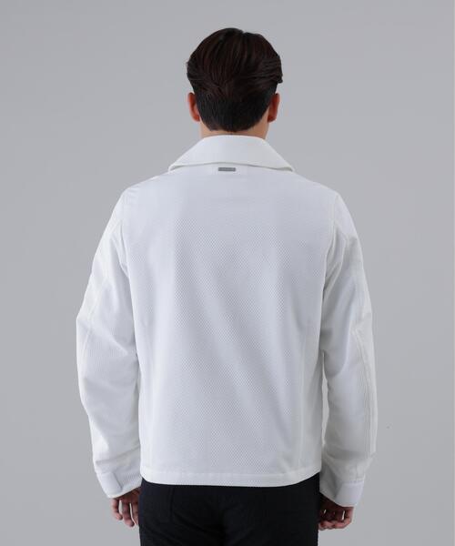 St ANDREWS（セントアンドリュース）の「【St ANDREWS】幾何学ジャガードブルゾン (MENS)（ブルゾン・メンズ・ブラック/ホワイト・M/L/LL）」の11枚目の写真