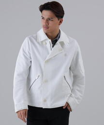 St ANDREWS（セントアンドリュース）の「【St ANDREWS】幾何学ジャガードブルゾン (MENS)（ブルゾン）」