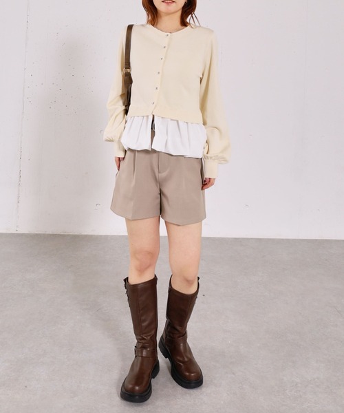 archives（アルシーヴ）の「【アンチピリンク】ドッキングバルーンニットカーディガン（ニット/セーター・レディース・アイボリー/グレー/ネイビー/ピンク・MEDIUM）」の10枚目の写真