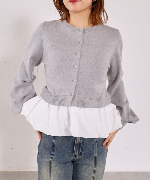 archives（アルシーヴ）の「【アンチピリンク】ドッキングバルーンニットカーディガン（ニット/セーター・レディース・アイボリー/グレー/ネイビー/ピンク・MEDIUM）」の22枚目の写真