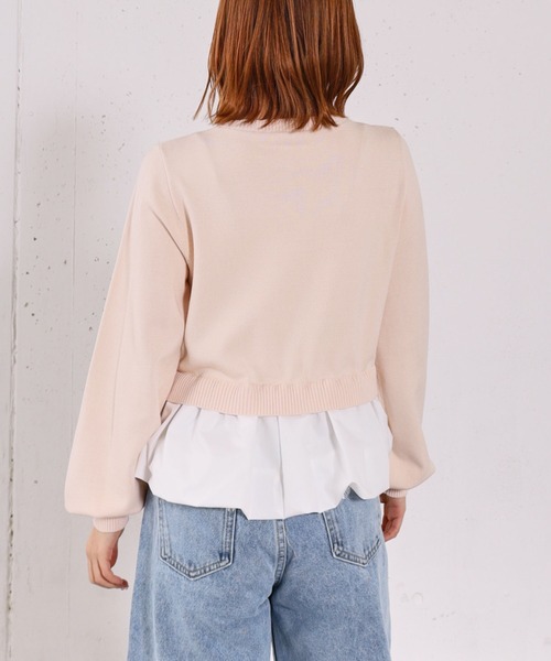 archives（アルシーヴ）の「【アンチピリンク】ドッキングバルーンニットカーディガン（ニット/セーター・レディース・アイボリー/グレー/ネイビー/ピンク・MEDIUM）」の16枚目の写真