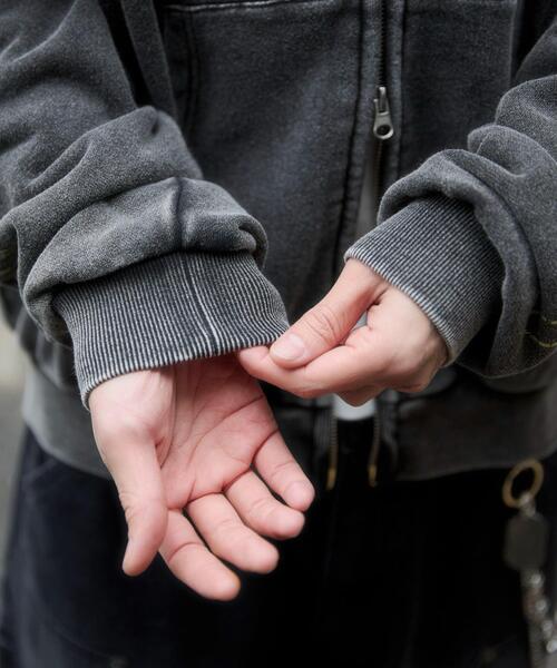 WEGO（ウィゴー）の「WEGO/【26年春夏新作】ブリーチグラフィックZIPパーカー（パーカー・メンズ・その他1/その他2/その他3・MEDIUM/LARGE）」の7枚目の写真