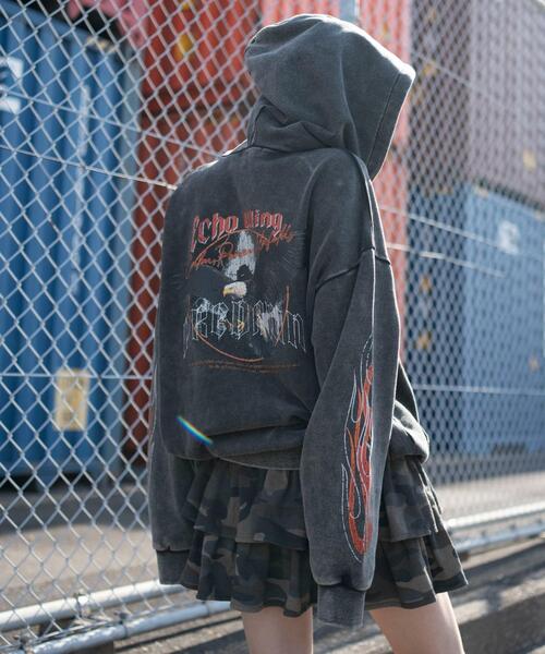 WEGO（ウィゴー）の「WEGO/【26年春夏新作】ブリーチグラフィックZIPパーカー（パーカー・メンズ・その他1/その他2/その他3・MEDIUM/LARGE）」の18枚目の写真