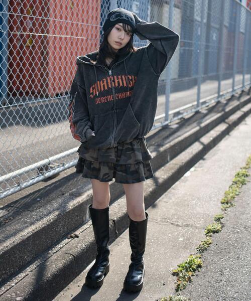 WEGO（ウィゴー）の「WEGO/【26年春夏新作】ブリーチグラフィックZIPパーカー（パーカー・メンズ・その他1/その他2/その他3・MEDIUM/LARGE）」の19枚目の写真