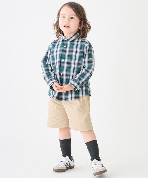 petit main（プティマイン）の「【TeddyBear】ハーフパンツ（その他パンツ・キッズ・ネイビー/ベージュ・120cm/90cm/100cm/80ｃｍ/110cm/130cm）」の5枚目の写真