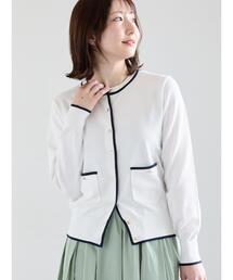 Te chichi | ポケット付きクルーネックカーディガン(カーディガン/ボレロ)